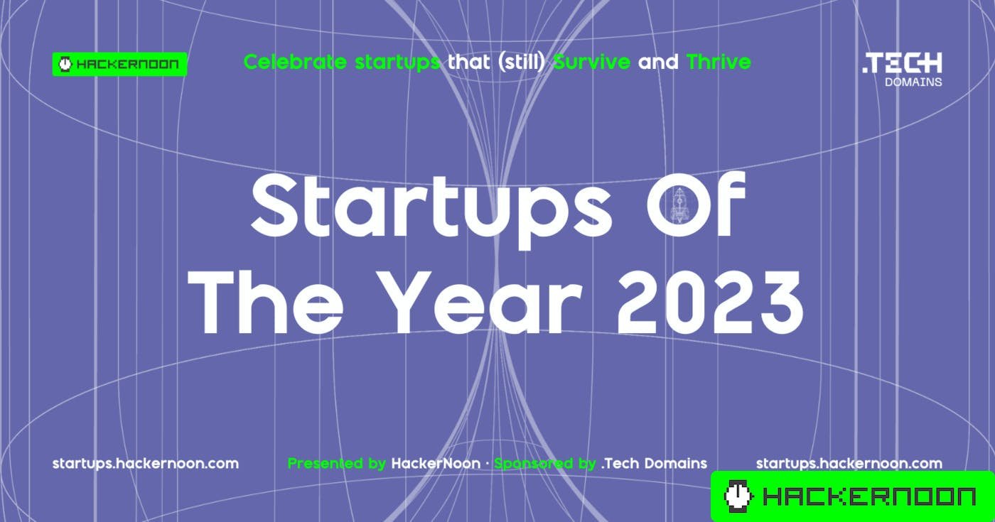Hackernoon Runner Up — Start-up of the Year 2023, London